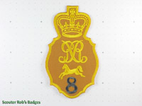 SBFG King's 8th Regiment Shako Plate